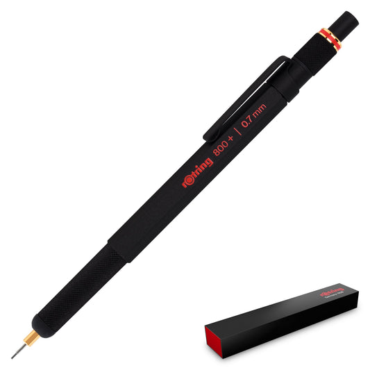 Rotring 800+ Black Stylus Mechanical Pencil with 0.7mm lead