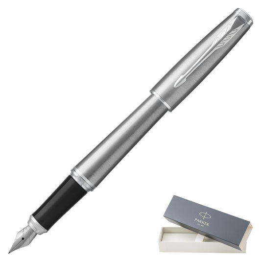 Parker Urban Fountain Pen in Metro Metallic with Chrome Trim