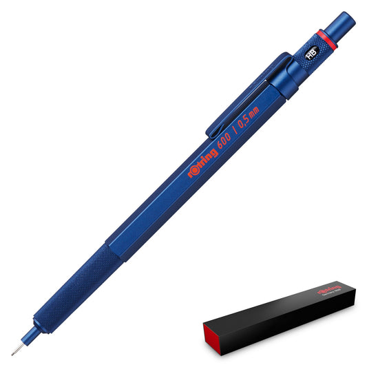 Rotring 600 Mechanical Pencil in Blue 0.5mm