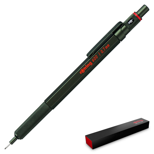 Rotring 600 Mechanical Pencil in Green 0.7mm