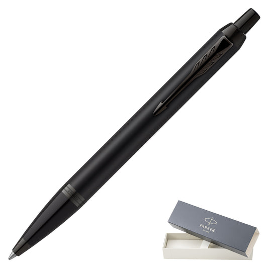 Parker IM Matte Black with Black Trim Ballpoint Pen