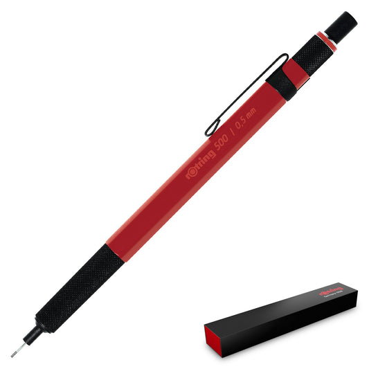 Rotring 500 Mechanical Pencil in Red 0.5mm