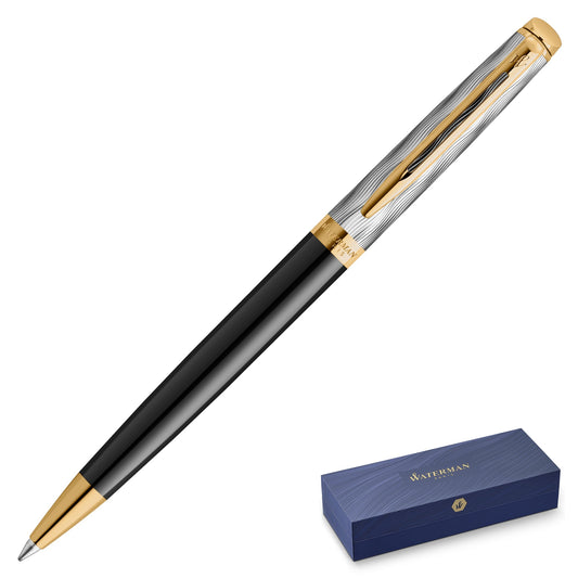 Waterman Hémisphère 24K Deluxe Black GT Ballpoint Pen