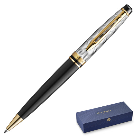 Waterman Expert 24K Deluxe Black GT Ballpoint Pen