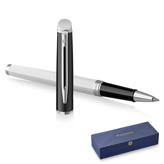 Waterman Hémisphère Color Block Black White Rollerball Pen