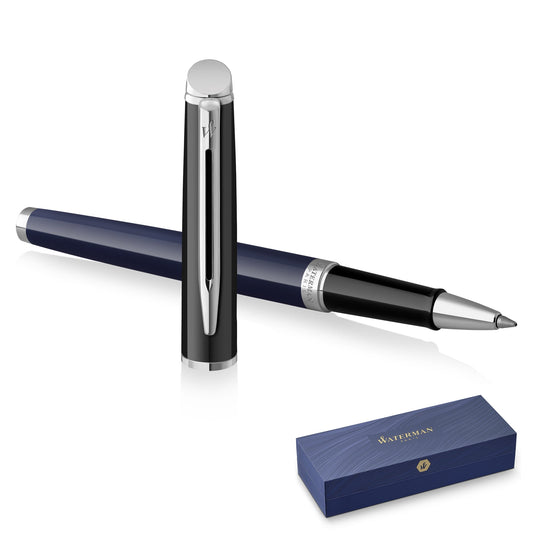 Waterman Hémisphère Color Block Black Blue Fine Point Rollerball Pen