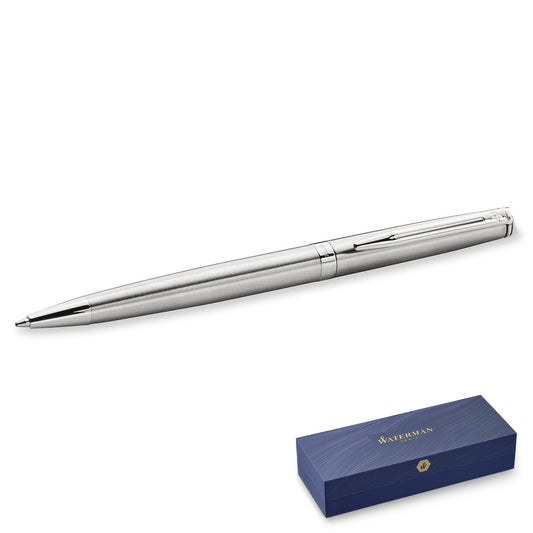 Waterman Hémisphère Stainless Steel Chrome Trim Ballpoint Pen