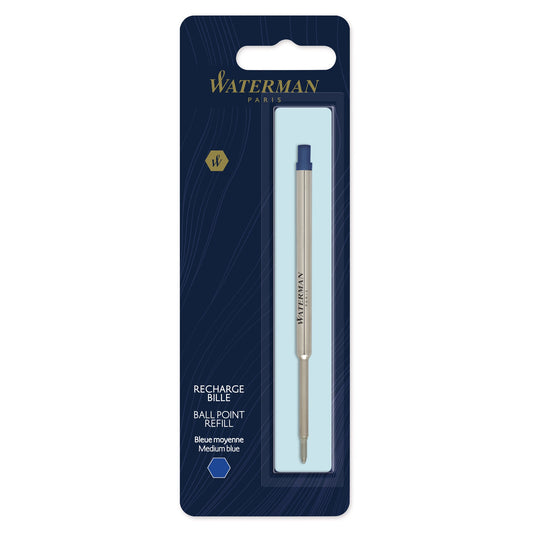 Waterman Ballpoint Refill with medium blue ink